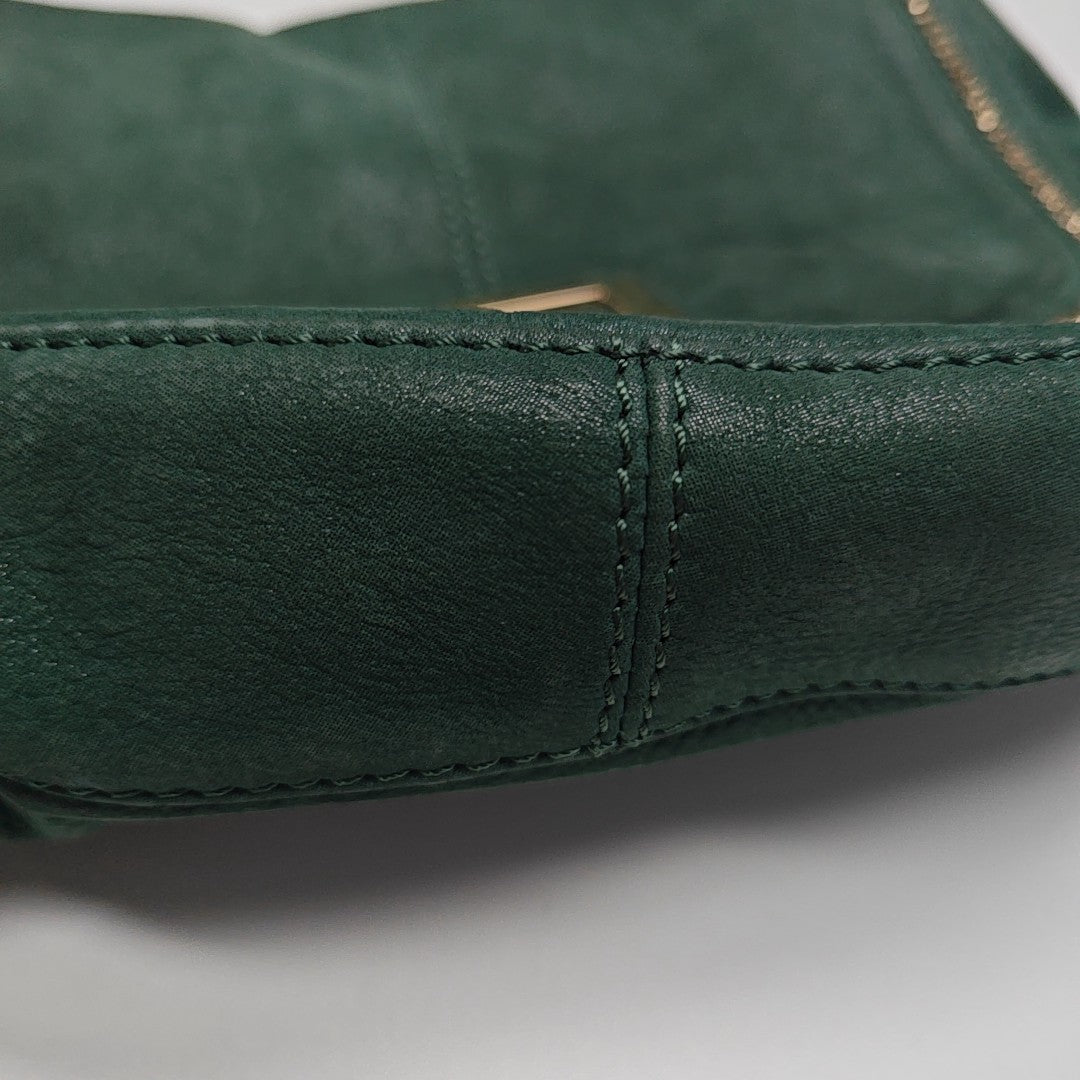 Calfskin Shoulder Bag Green