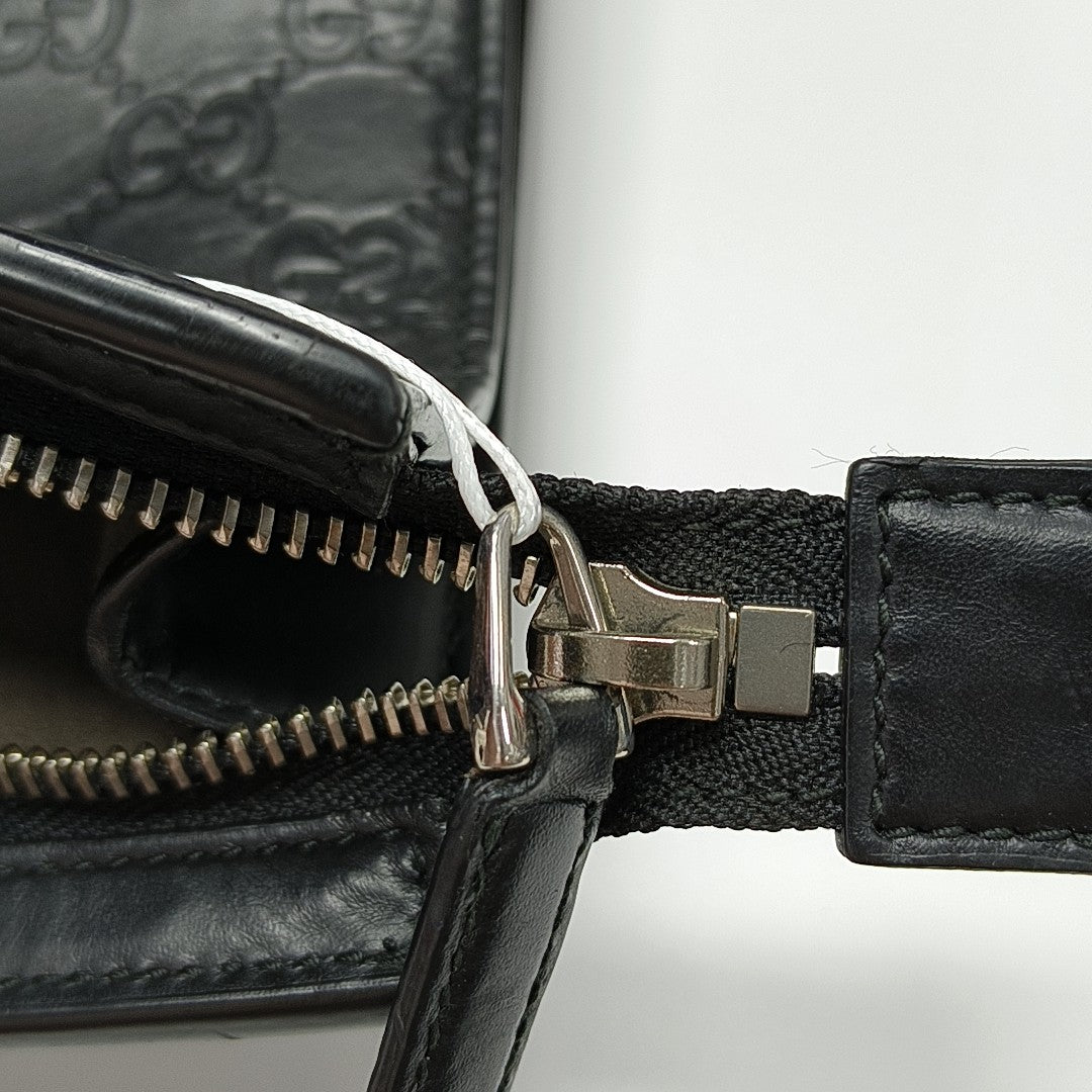 Signature Monogram Calfskin Black