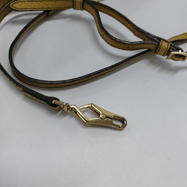 Calfskin Shoulder Bag Yellow