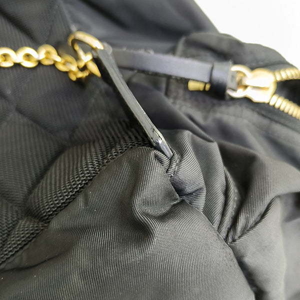The Rucksack Medium Nylon Black
