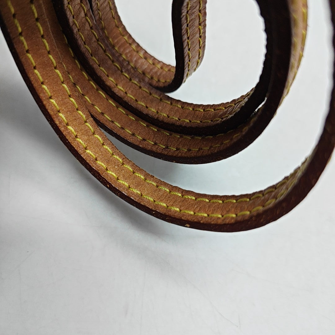 SPEEDY Nano Monogram Coated Canvas Brown