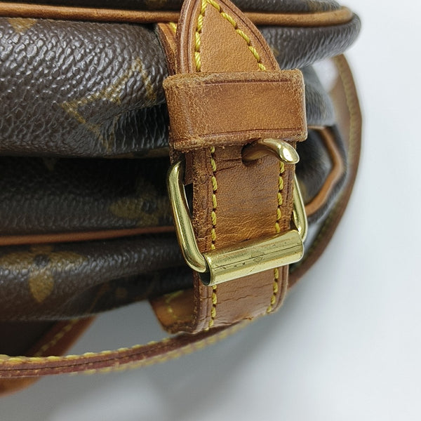 SAUMUR 30 Monogram Coated Canvas Brown