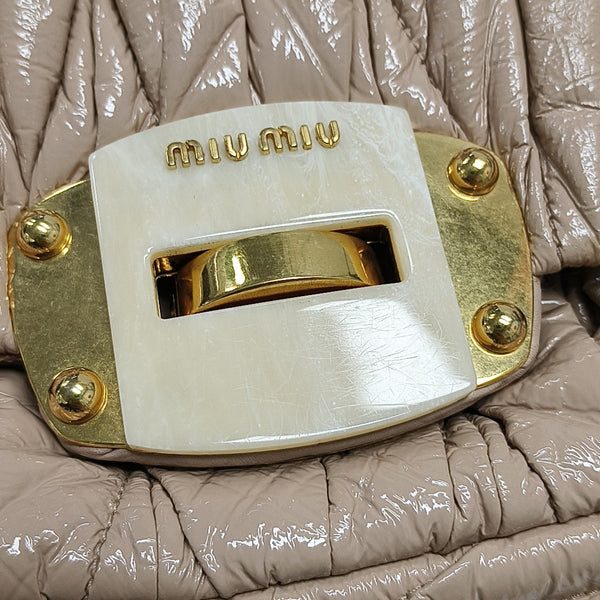 Quilted Lambskin Shoulder Bag Pink
