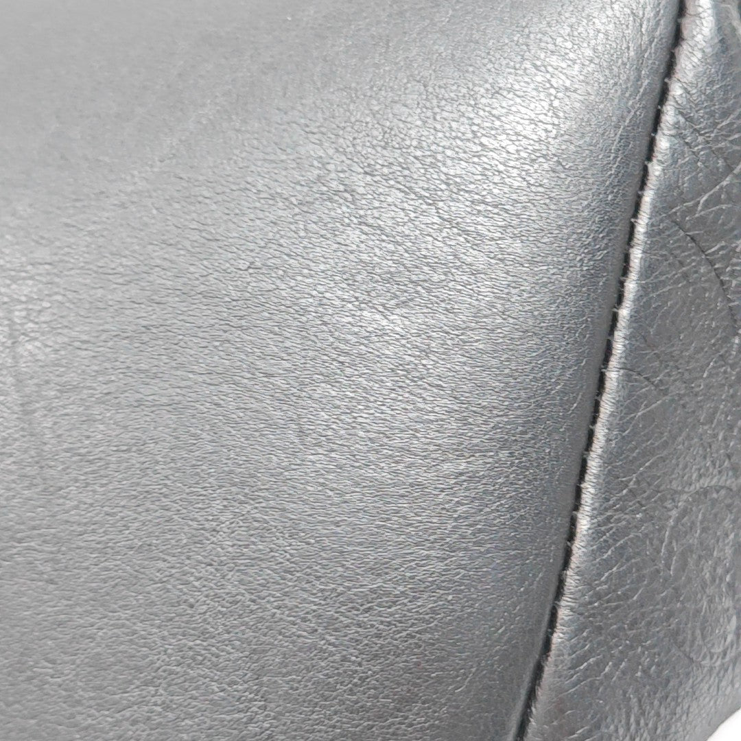 RACER Monogram Calfskin Black