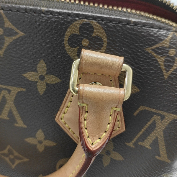 SPEEDY 20 Monogram Coated Canvas Brown