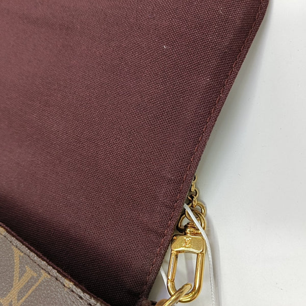 FAVORITE MM Monogram Coated Canvas Brown