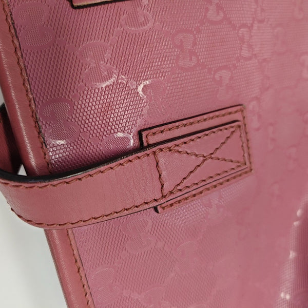 GG Imprime Monogram Coated Canvas Red