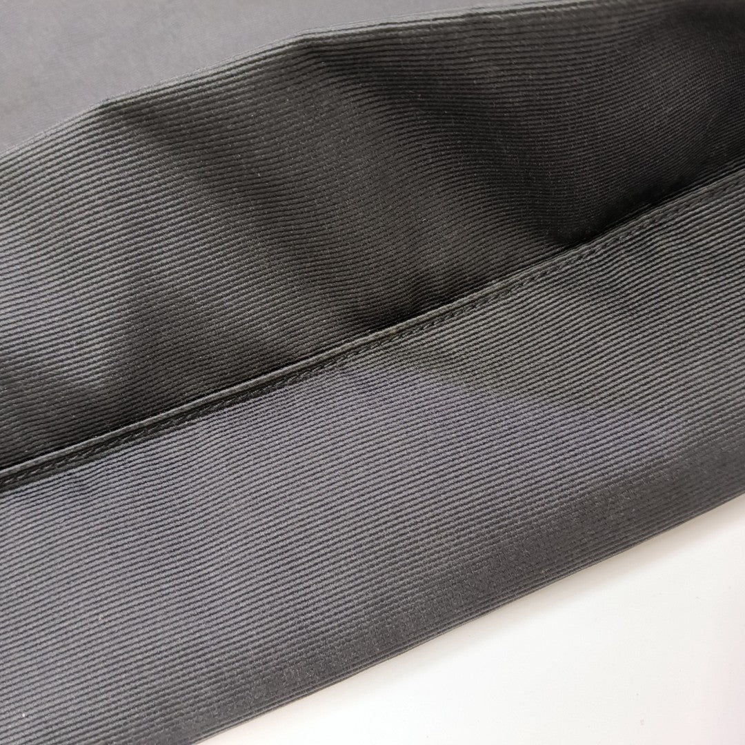 Fabric Shoulder Bag Black