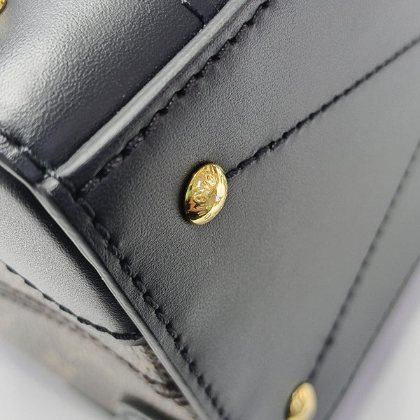 TRIANON PM Monogram Coated Canvas Brown