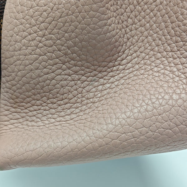 NORMANDY Damier Ebene Coated Canvas Brown