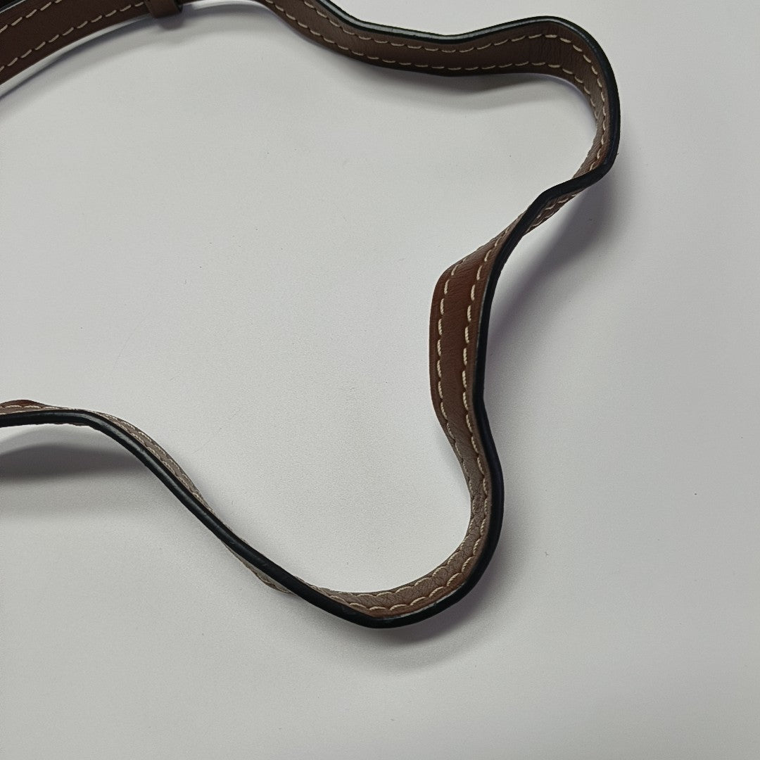 Gate Small Calfskin Brown