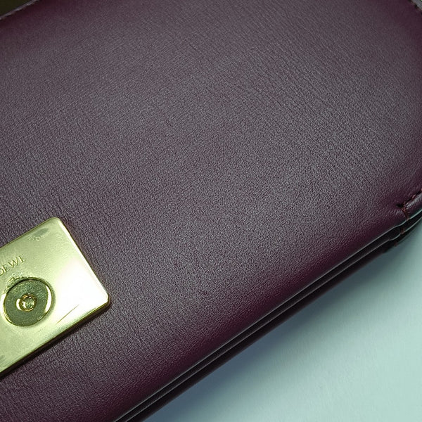 Calfskin Shoulder Bag Red