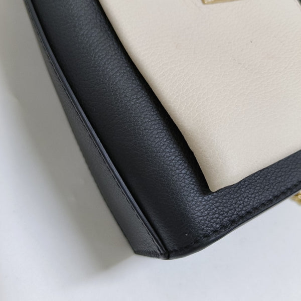 LOCKME BB Calfskin Black