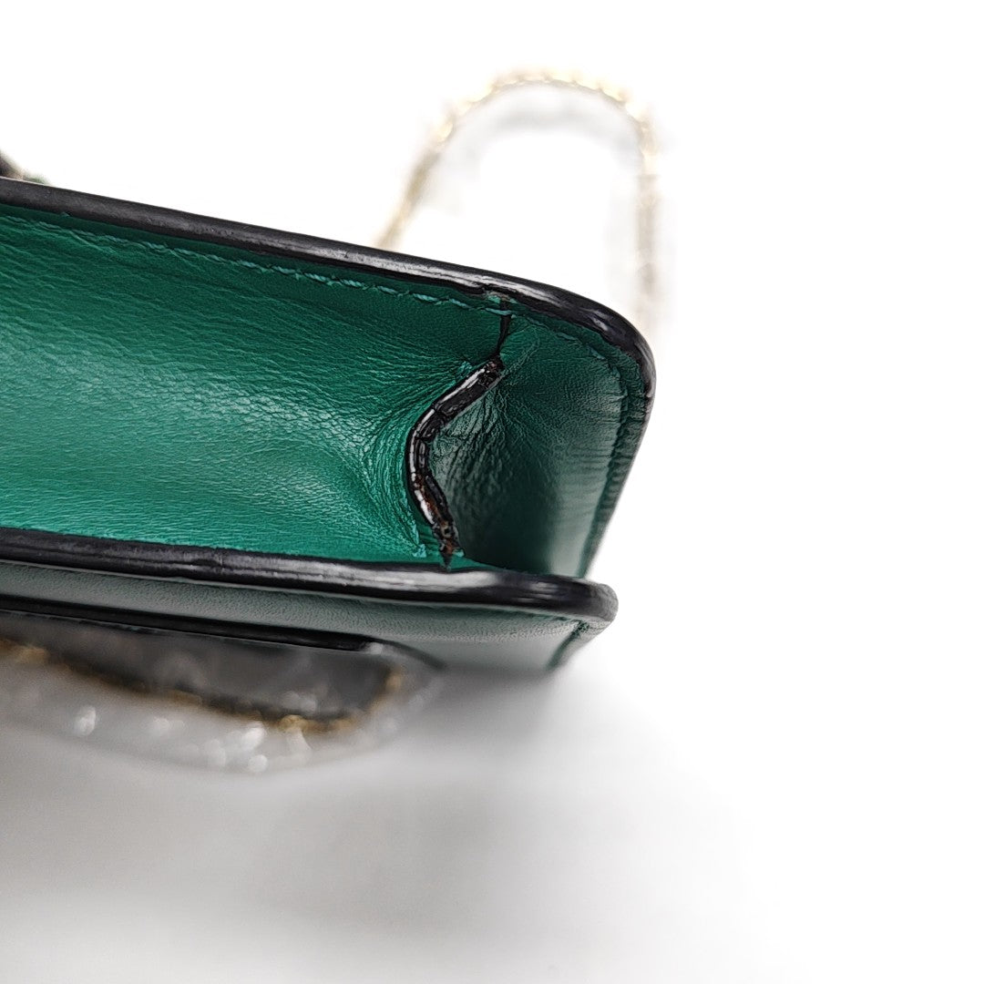 SERPENTI FOREVER Calfskin Green