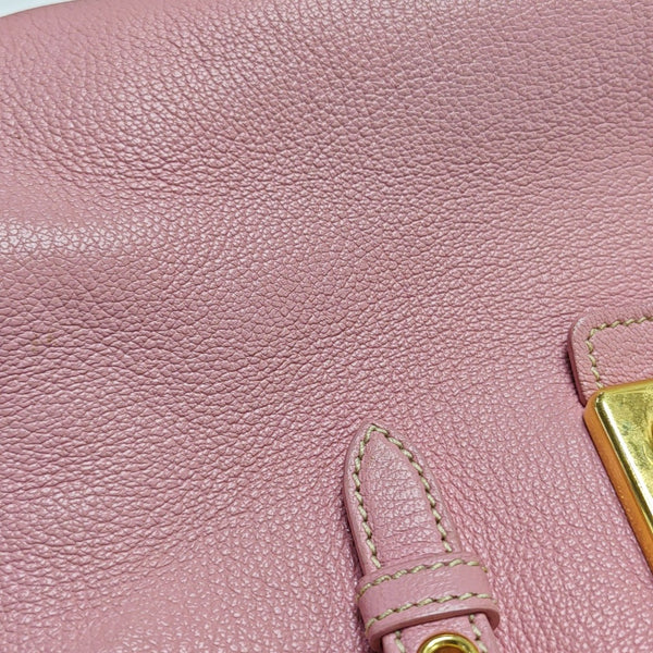 Calfskin Shoulder Bag Pink