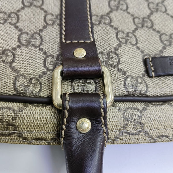 Duffle Monogram Coated Canvas Beige