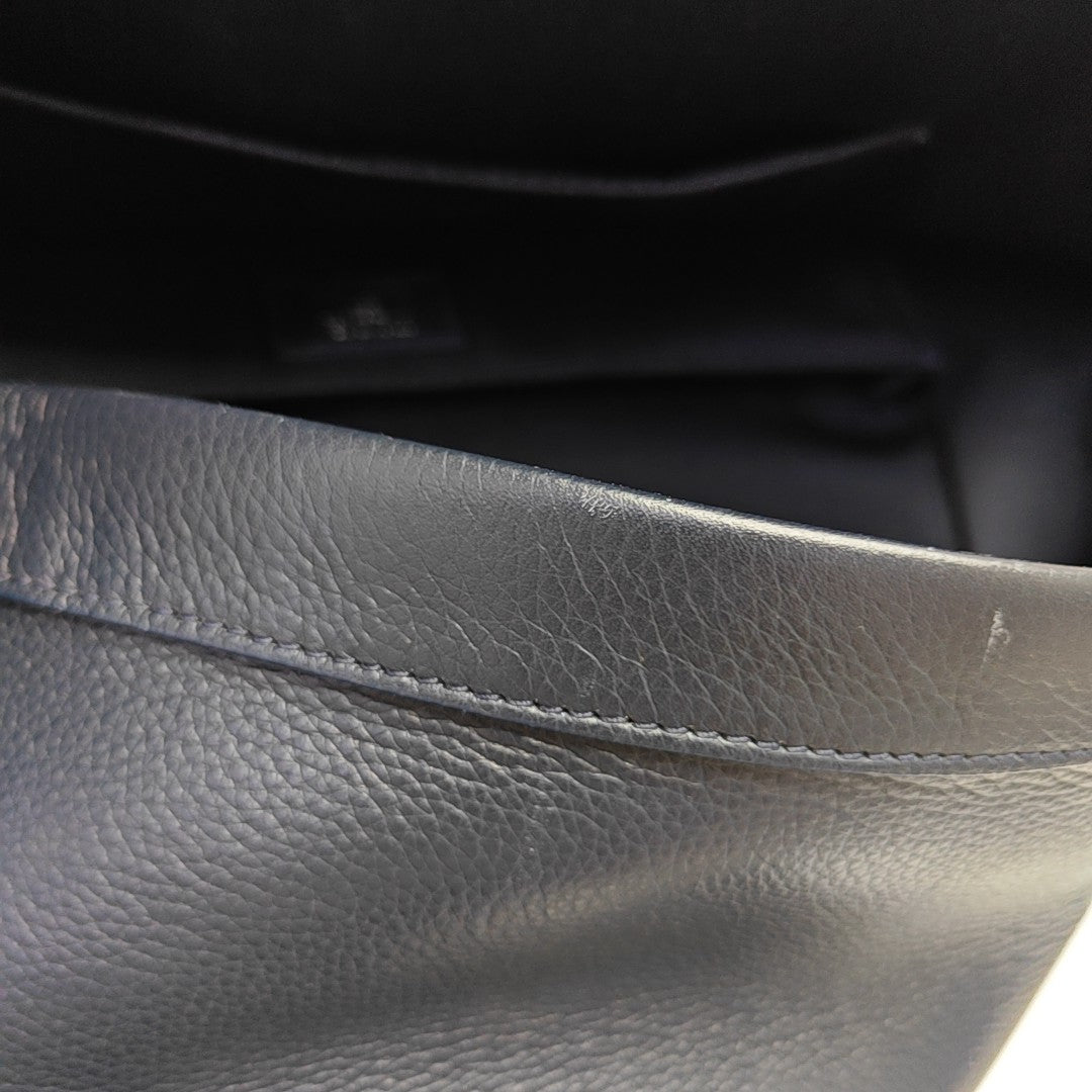 Calfskin Backpack Blue