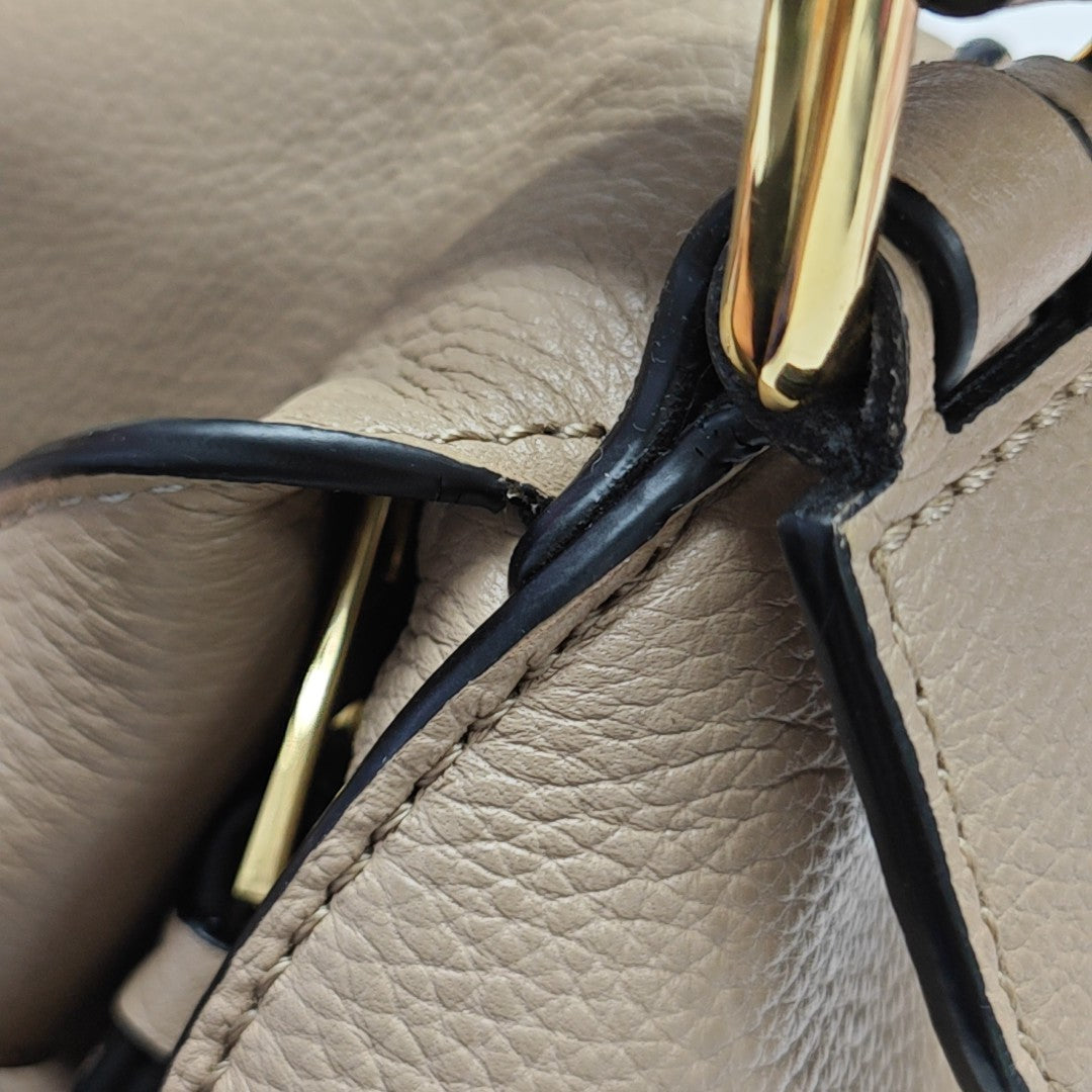Puzzle Small Calfskin Beige