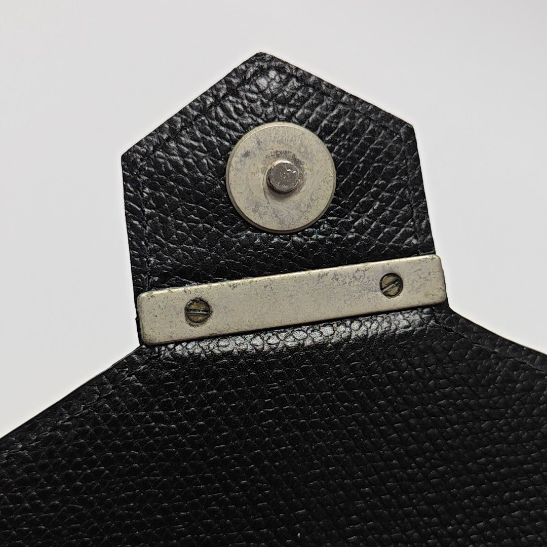 Leather Clutch Black