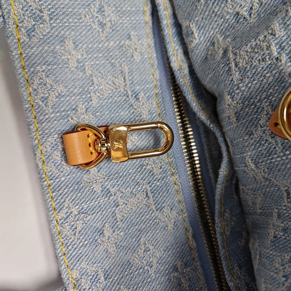 ONTHEGO PM Monogram Denim Blue