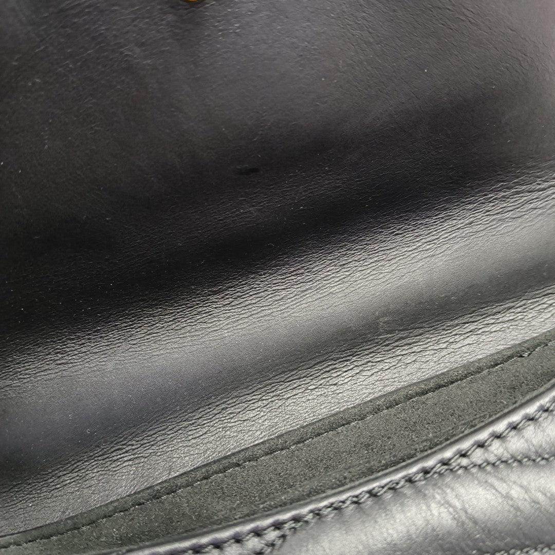 NEW WAVE MM Quilted Calfskin Black