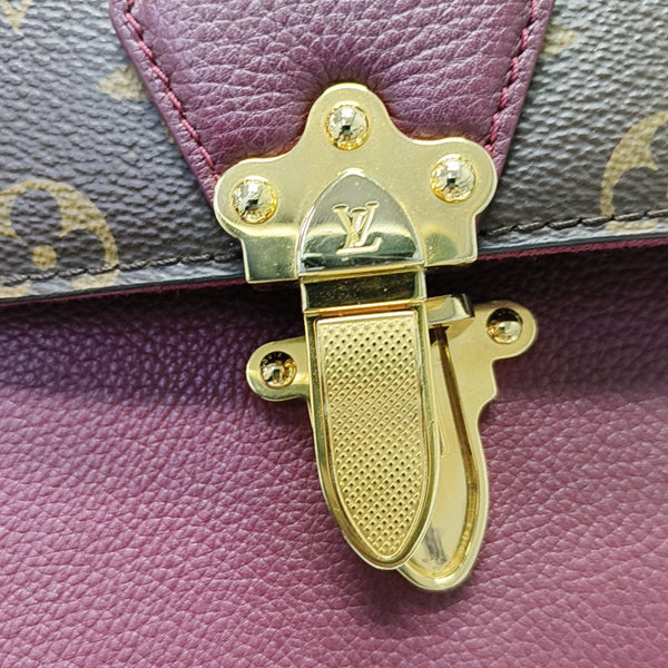 VICTOIRE Monogram Coated Canvas Brown