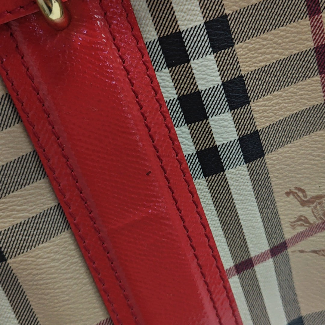 Minford Small Coated Canvas Beige