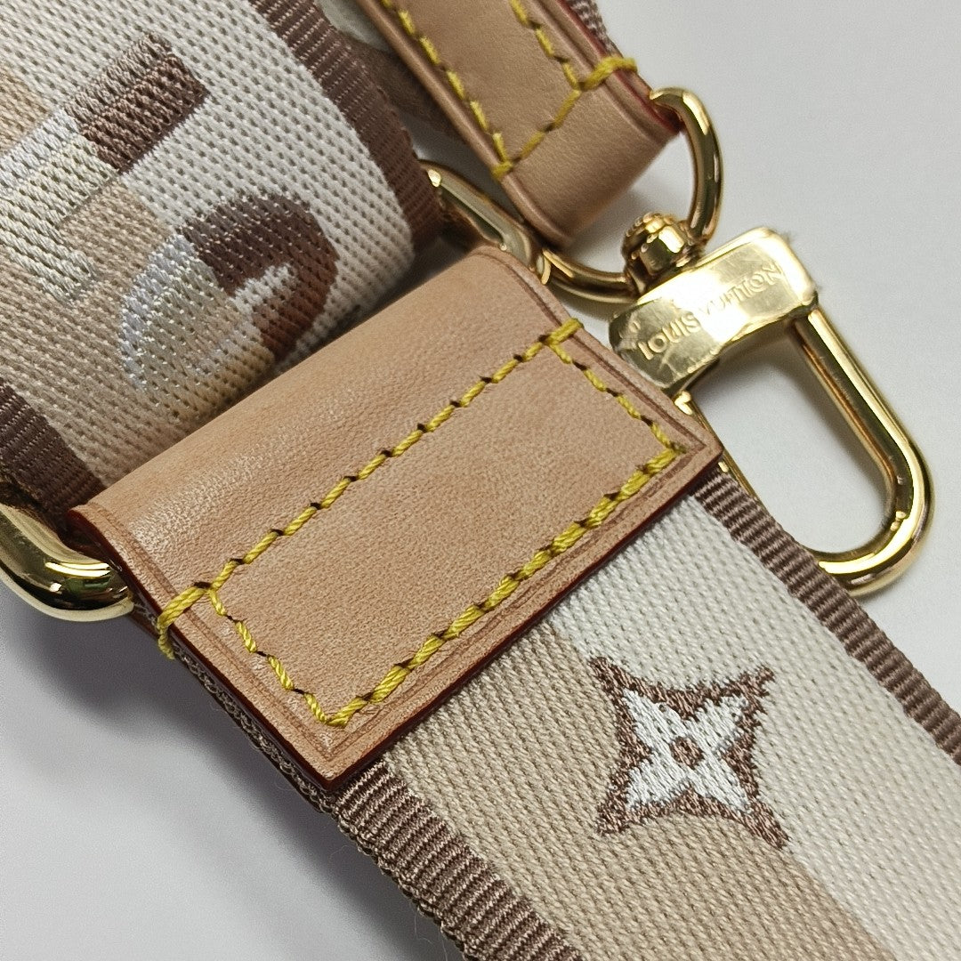 SPEEDY 20 Monogram Coated Canvas Brown