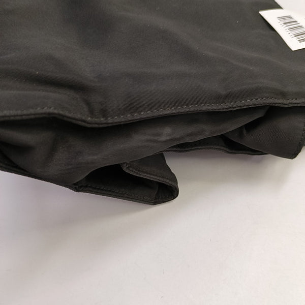 Bolso bandolera de nailon, nailon negro