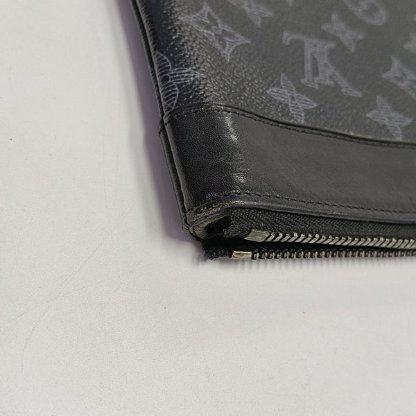 APOLLO GM Monogram Coated Canvas Black