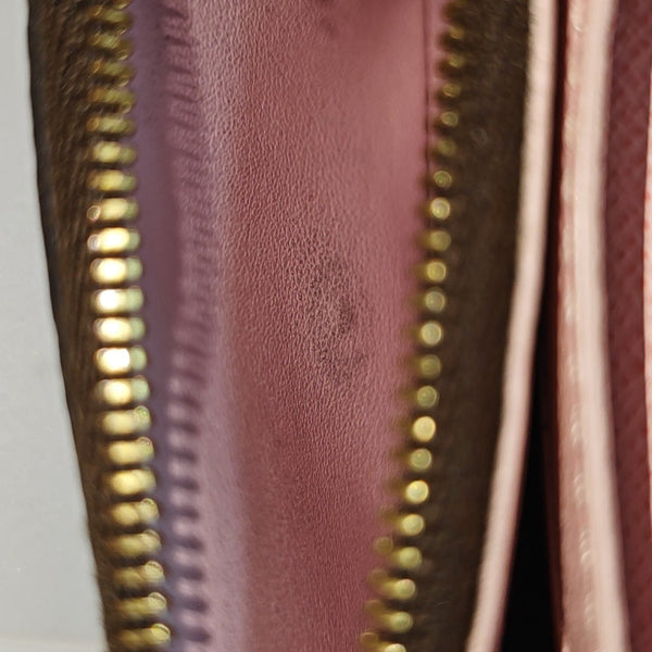ROSALIE Monogram Coated Canvas Brown Card Holder