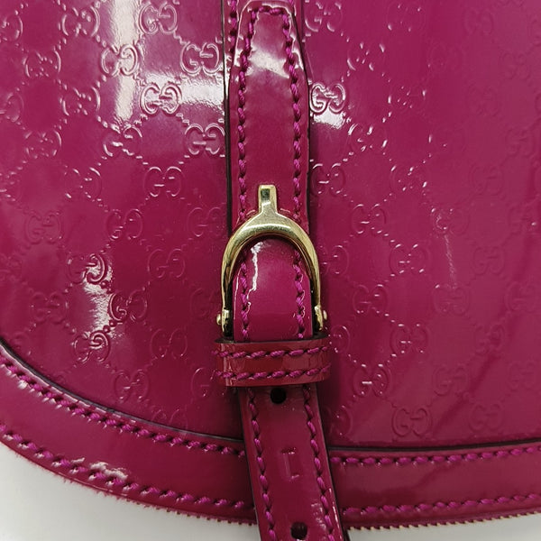 Microguccissima Monogram Calfskin Red