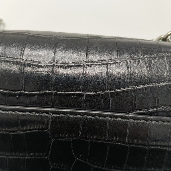 SUNSET Medium Calfskin Black