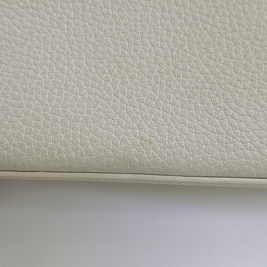 Extra Pocket 19 Calfskin White