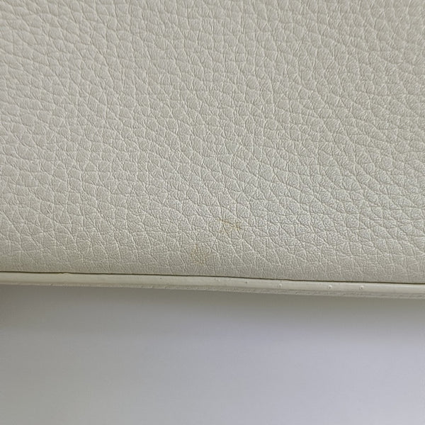 Extra Pocket 19 Calfskin White