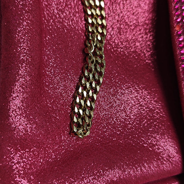Fabric Crossbody Bag Red