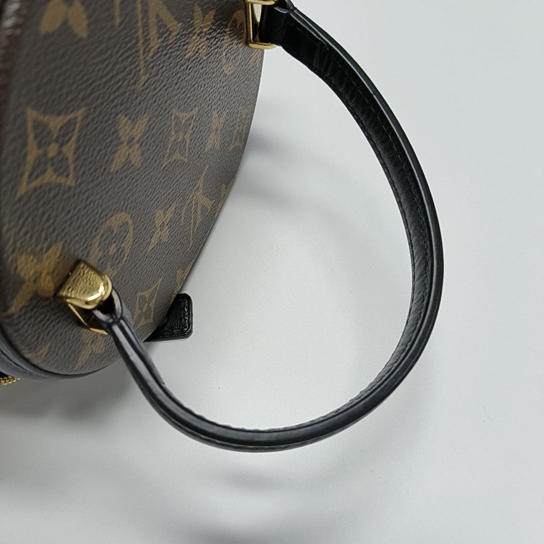 CANNES PM Monogram Coated Canvas Brown