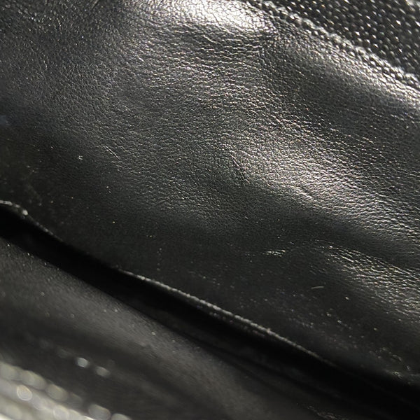 MONOGRAM Medium Chevron Calfskin Black