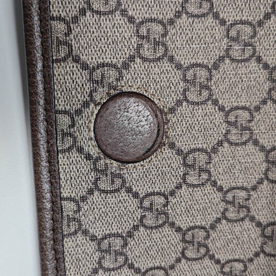 Neo Vintage Monogram Coated Canvas Beige