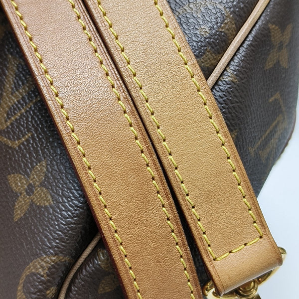 SPEEDY 25 Monogram Coated Canvas Brown