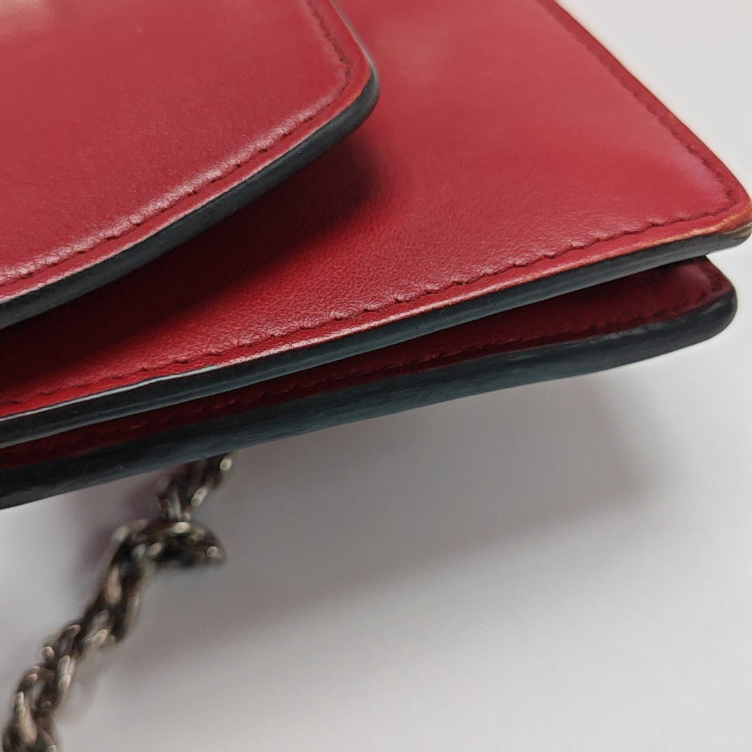 Elektra Mini Calfskin Red