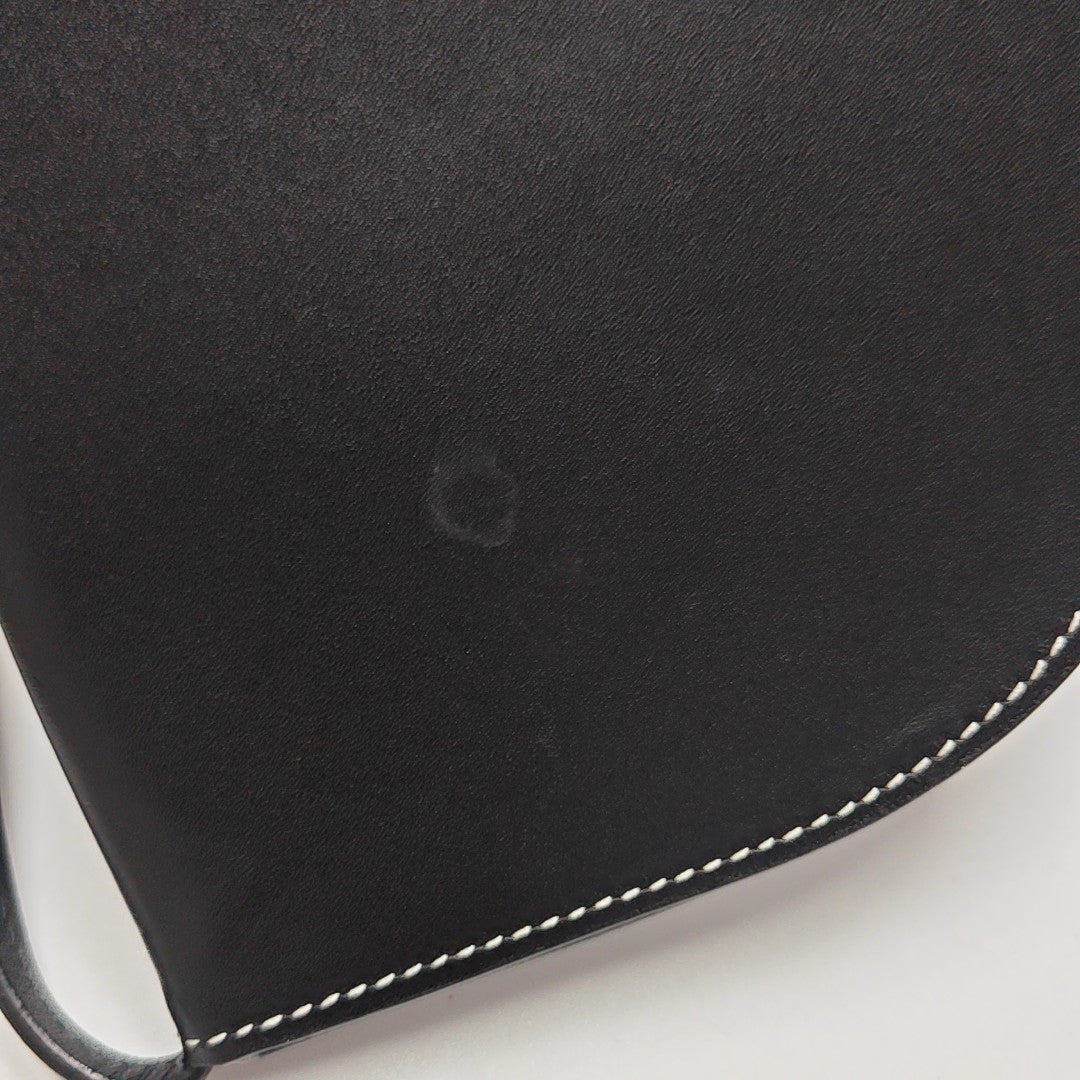 Heel Small Calfskin Black