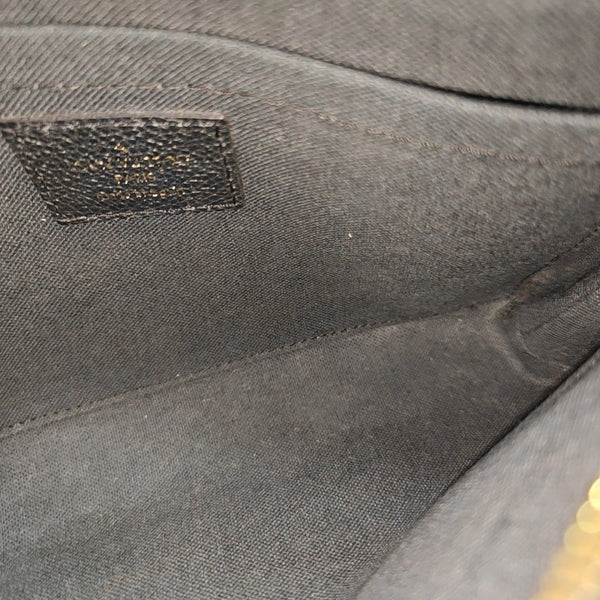 PALLAS BB Monogram Coated Canvas Brown