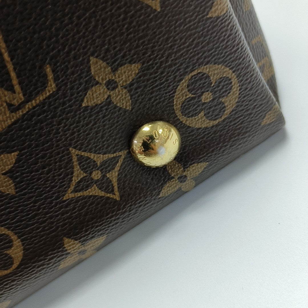 CARRYALL PM Monogram Coated Canvas Brown