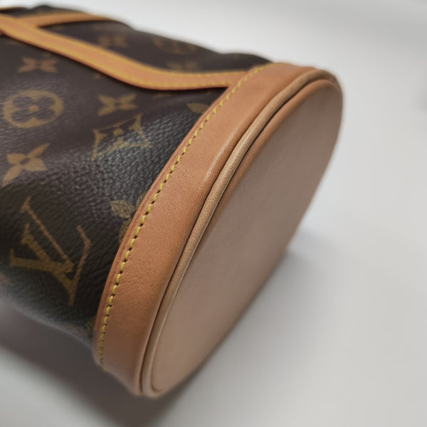 DUFFLE Monogram Coated Canvas Brown