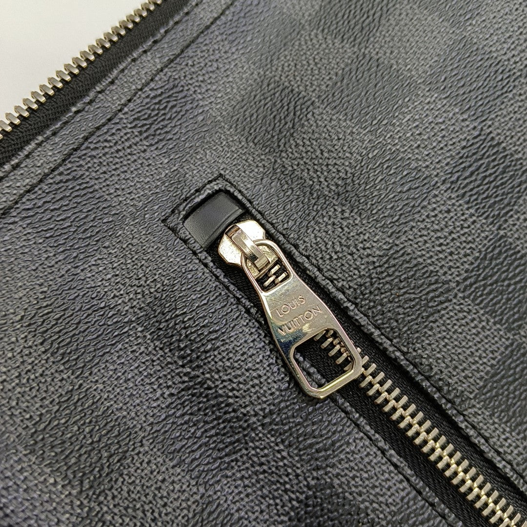 MICK PM Damier Graphite Coated Canvas Black