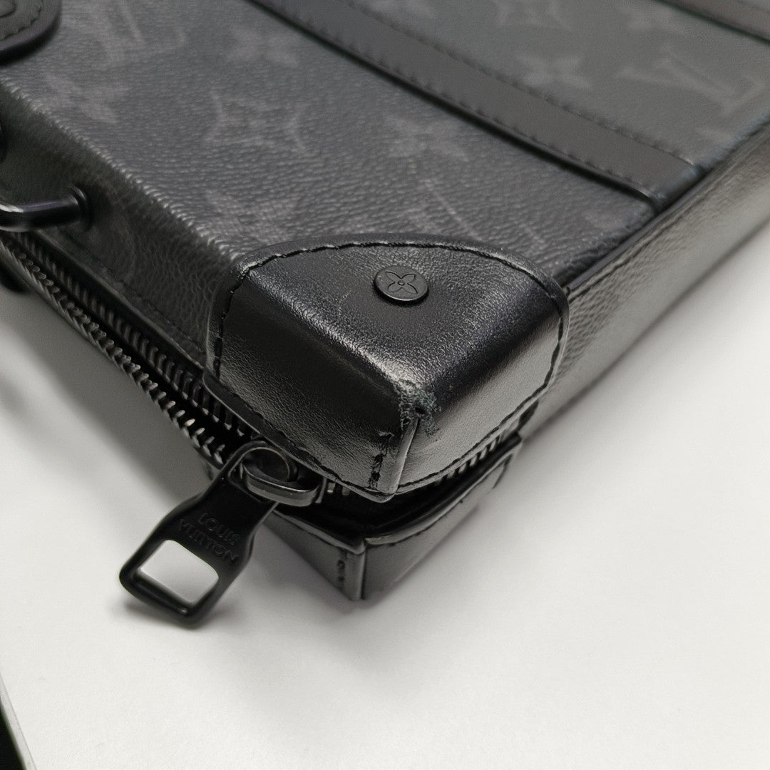 WALLET TRUNK Monogram Coated Canvas Gray