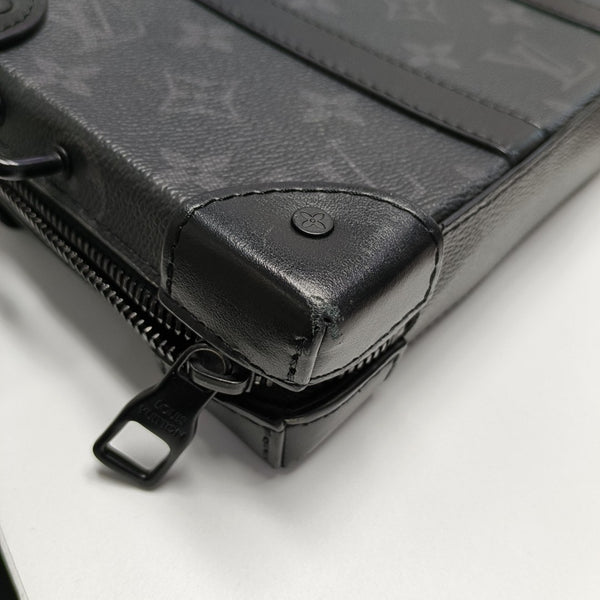 WALLET TRUNK Monogram Coated Canvas Gray