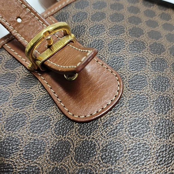 MACADAM TOTE Coated Canvas Brown