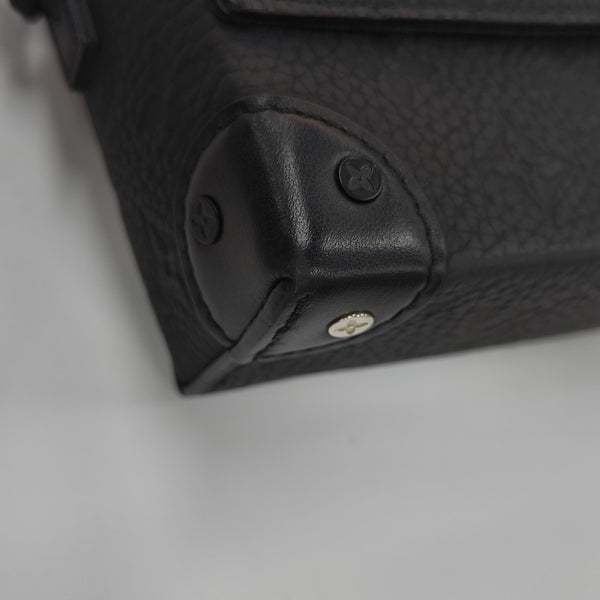 STEAMER Mini Monogram Calfskin Black